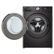 front door open view